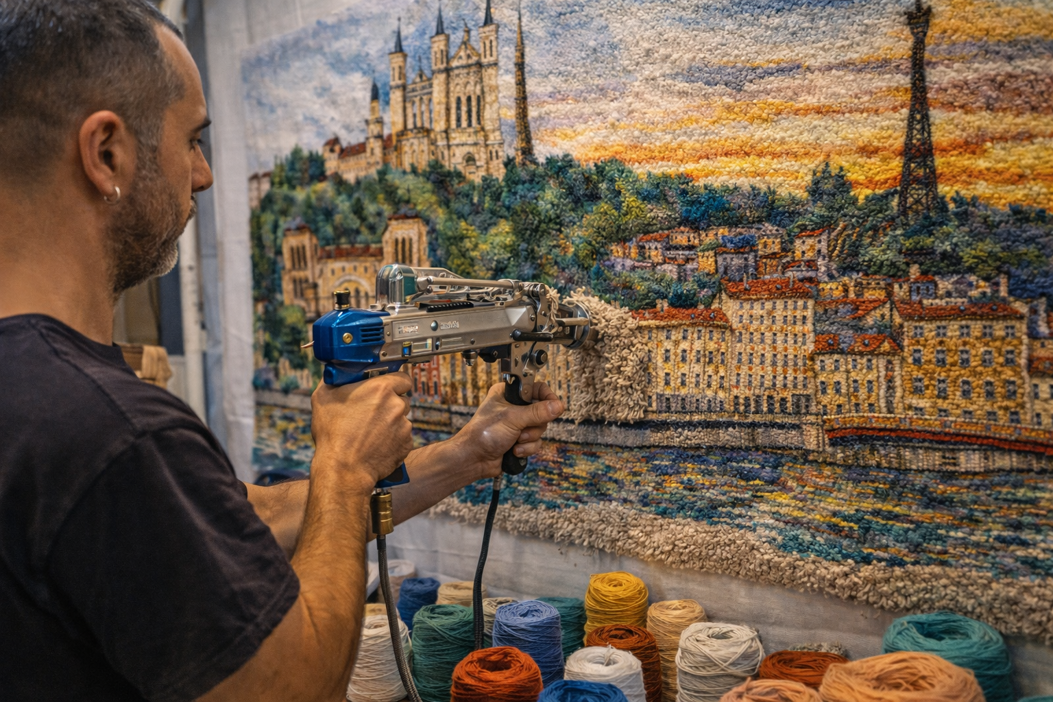 Le tufting : un art textile en plein essor